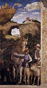 Andrea Mantegna Suite of Cardinal Francesco oil on canvas